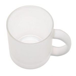 Чашка скляна 'Фрозен' 300 мл матова зовні глянцева всередині