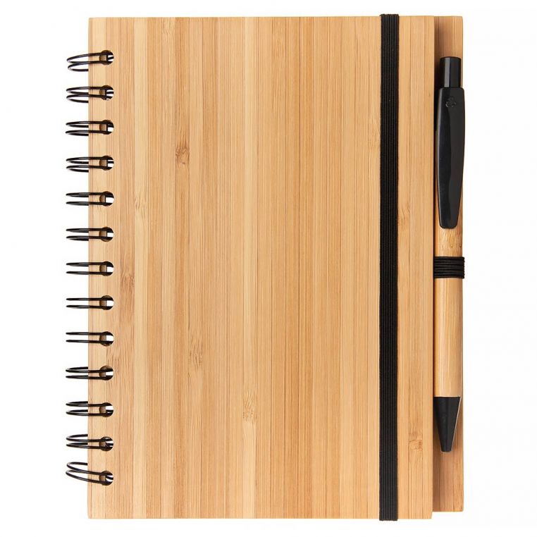ЕКО блокнот бамбуковий А5 + ручка - Зображення 10