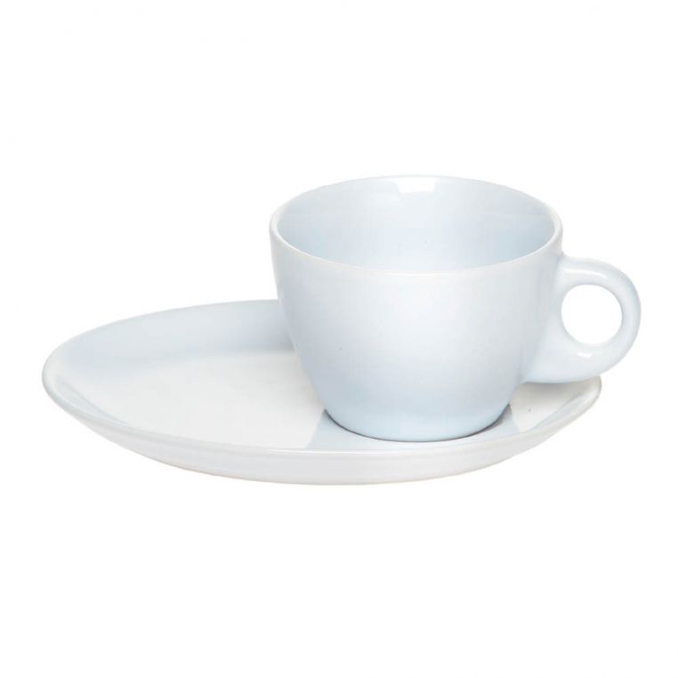 Чашка керамічна 190 мл з блюдцем повністю глянцева - Зображення 8
