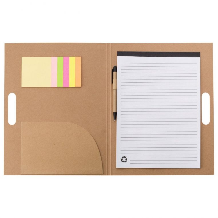 ЕКО папка А4 (блокнот + ручка)