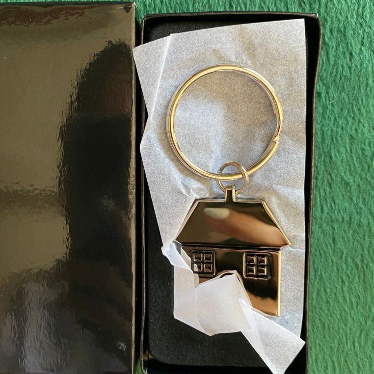 Брелок 'Будиночок' металевий - Зображення 2