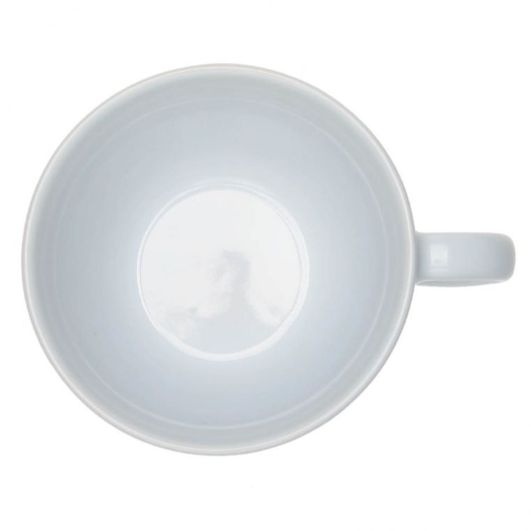 Чашка керамічна 190 мл з блюдцем повністю глянцева - Зображення 5