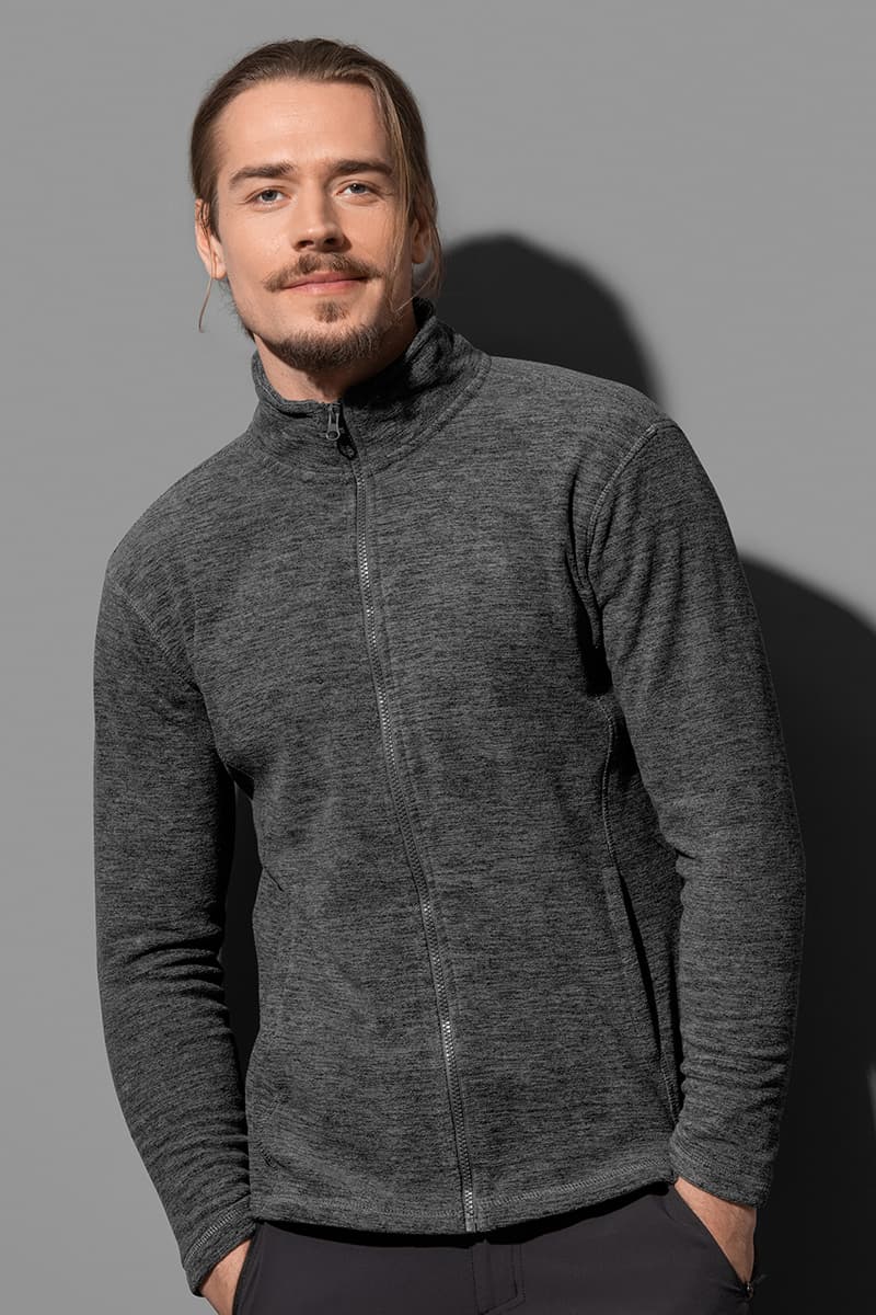 Active Melange Fleece Jacket